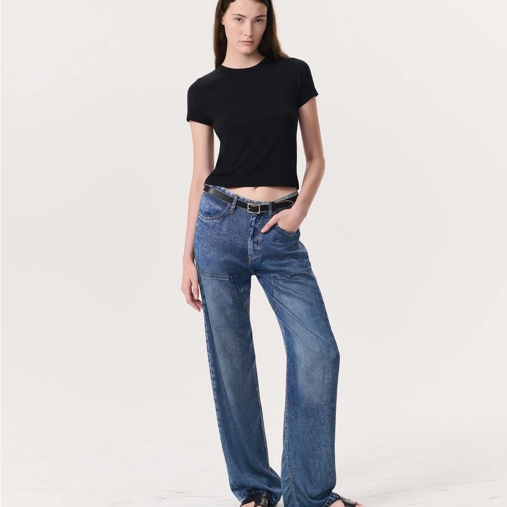 rag & bone Avalon Miramar Satin Logan Carpenter Pants
